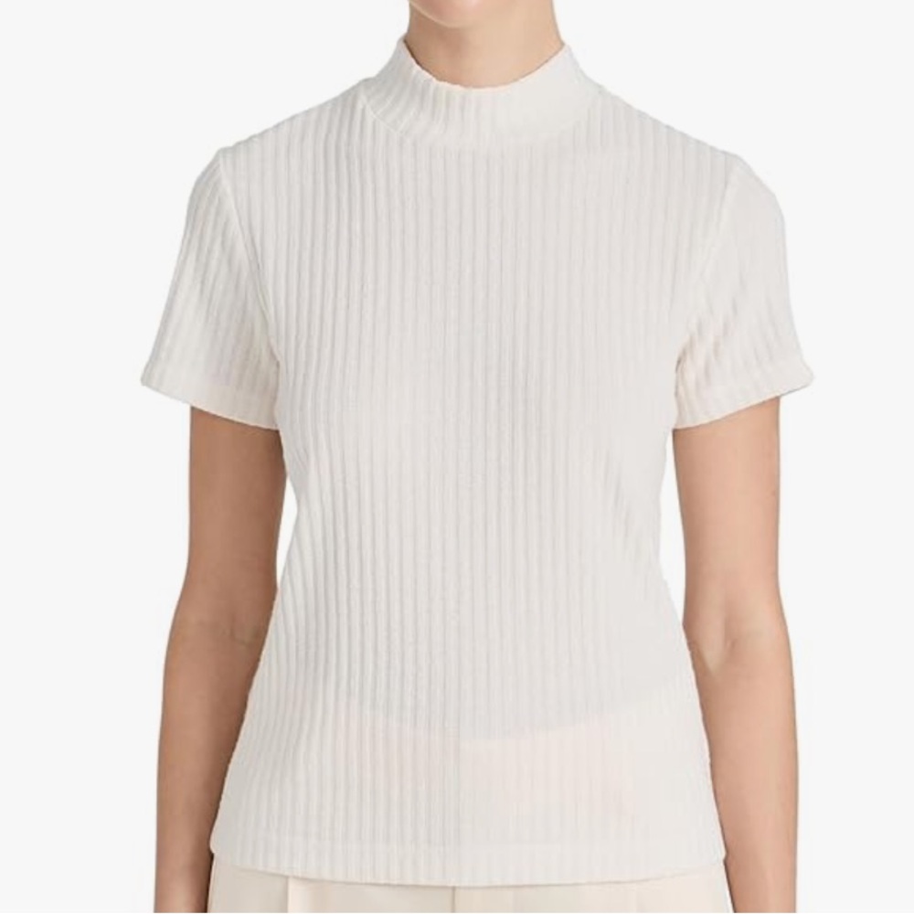 Vince Mock Neck Top